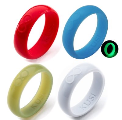 Women’s 4 Pack - Silicone Ring Set