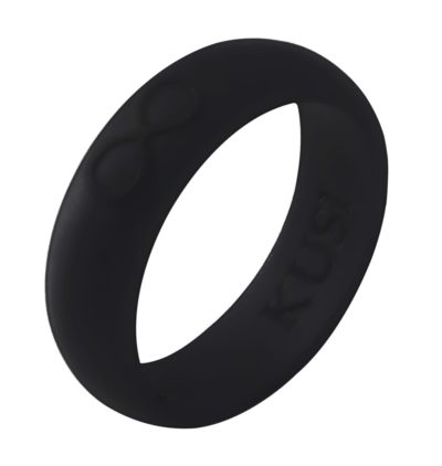 Women’s Black Silicone Ring