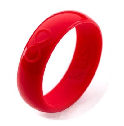 Women’s Red Silicone Ring